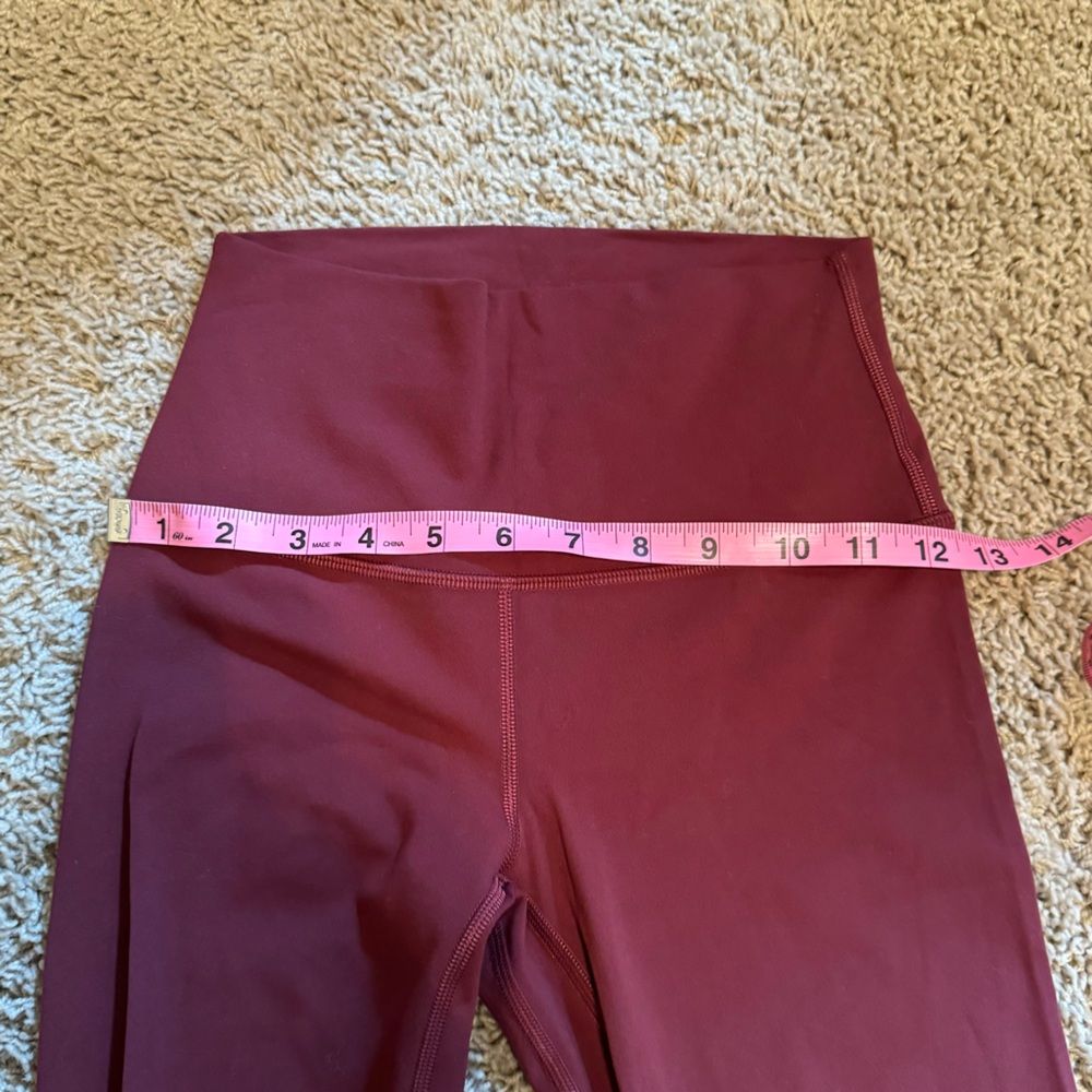 lululemon Align Leggings—Red Merlot—22” inseam - Picture 11 of 15